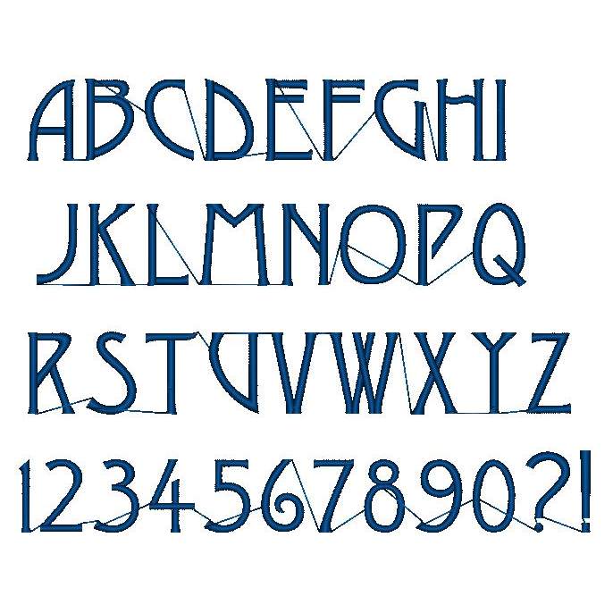 Lettering: Nouveau Complete