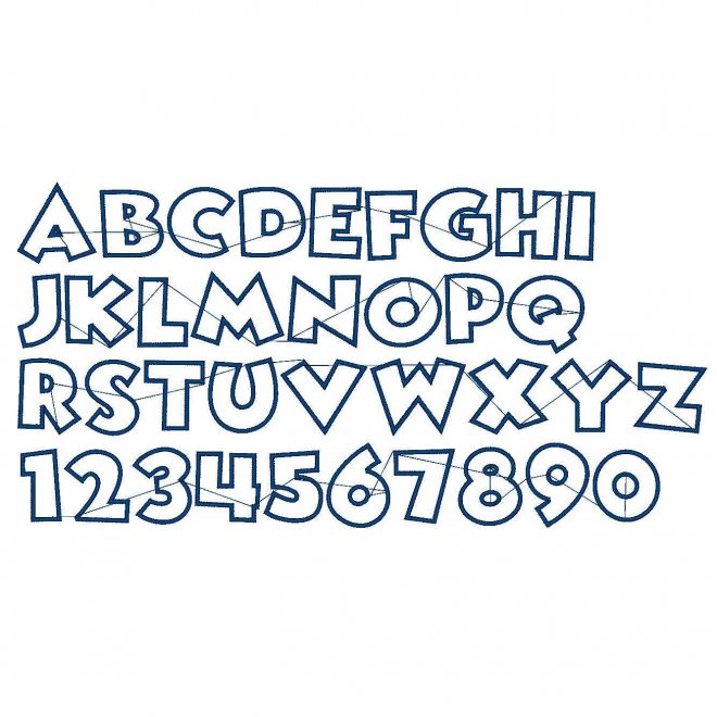 Lettering all letters Archives - EmbroideryWare
