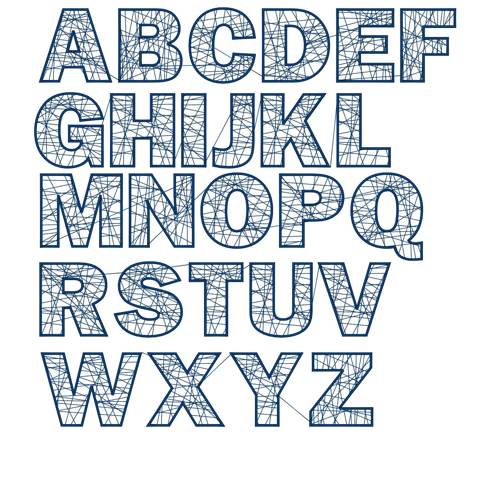 Lettering: Stran Complete